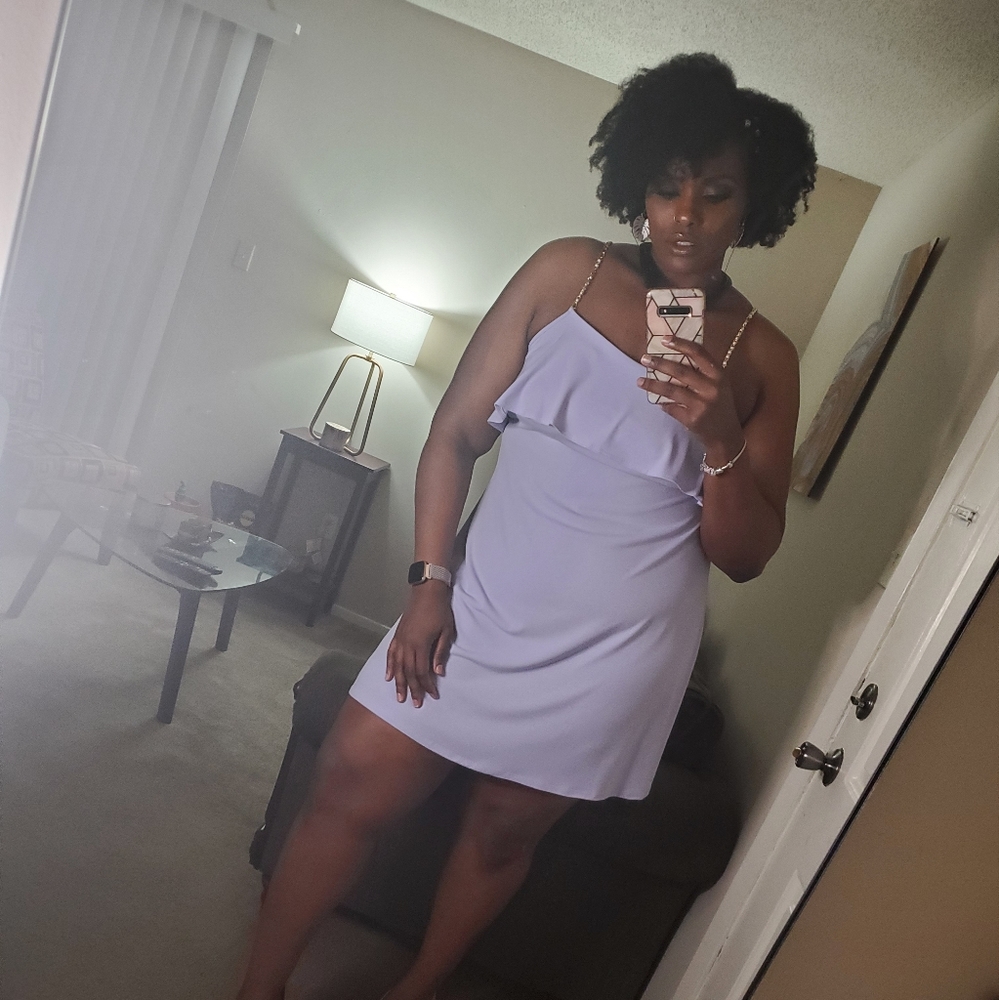 Purple Chain Dress
